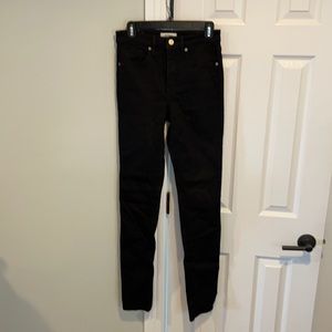 EUC Revtown High Rose Skinny Jeans 27 tall Black